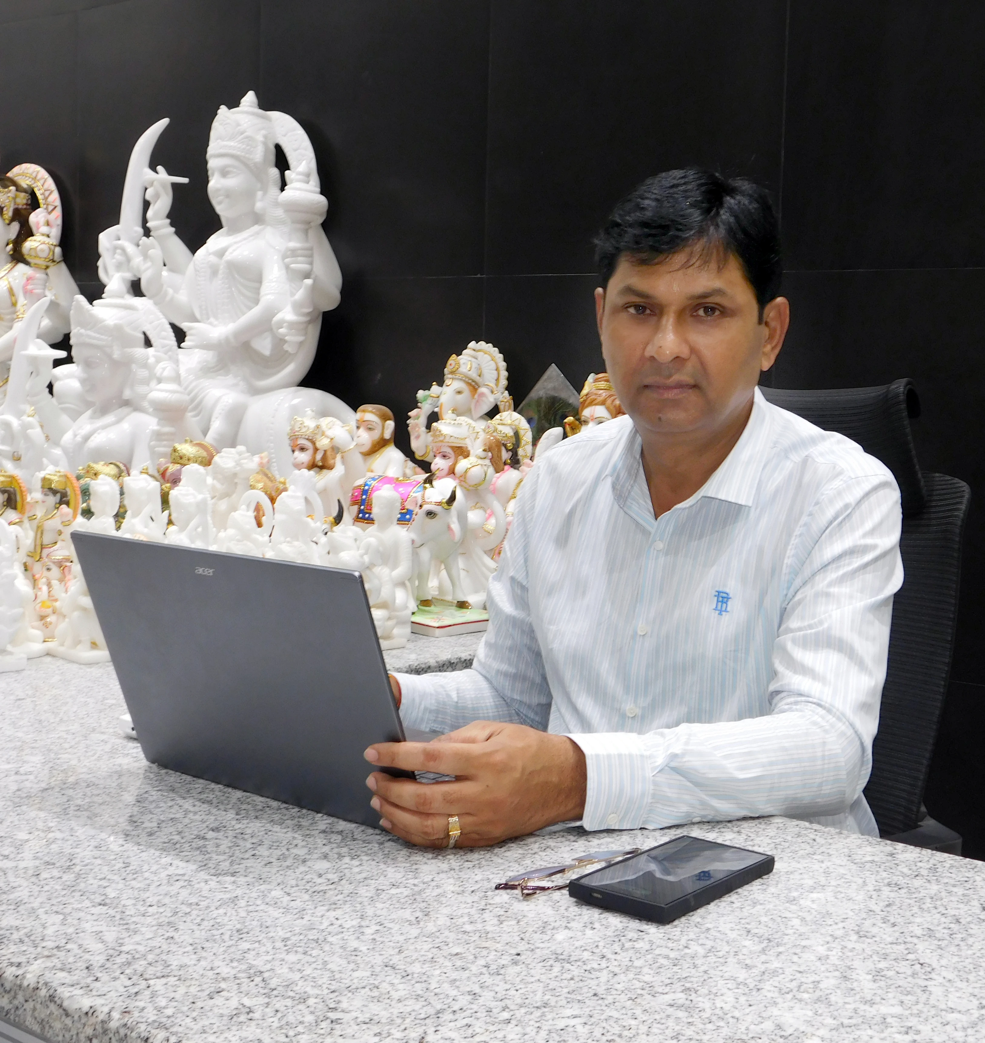 Premium marble pooja room consultation