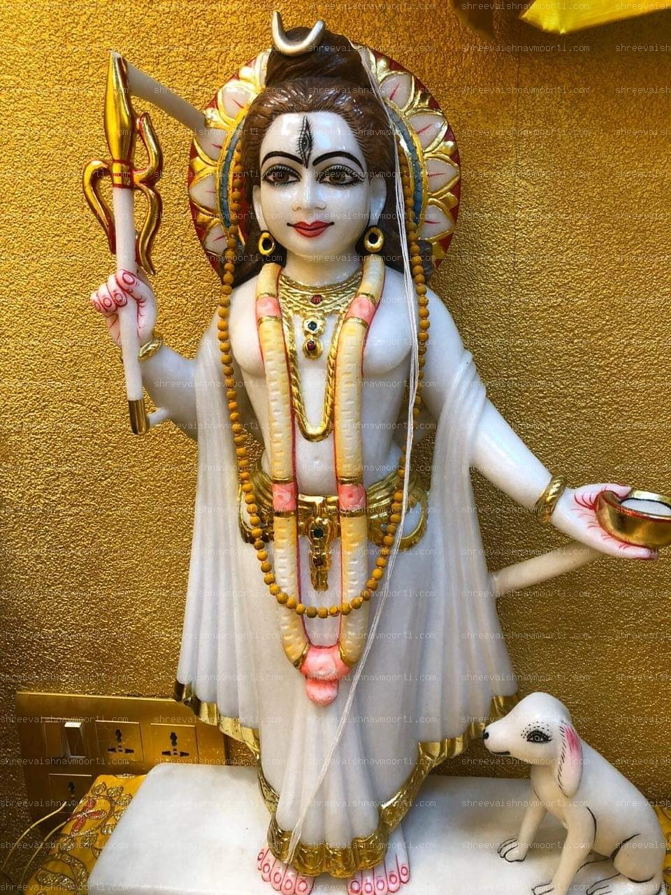 Bheru Marble Moorti