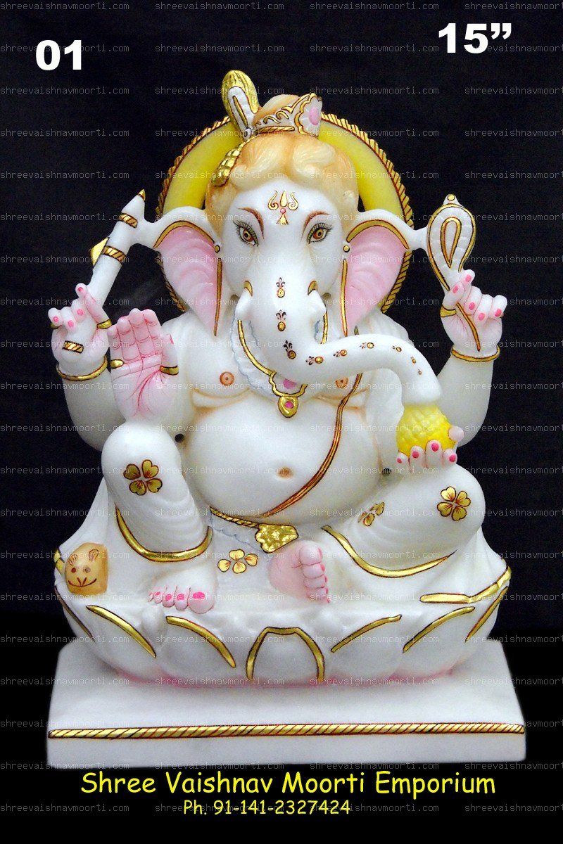 Ganesha Marble Moorti