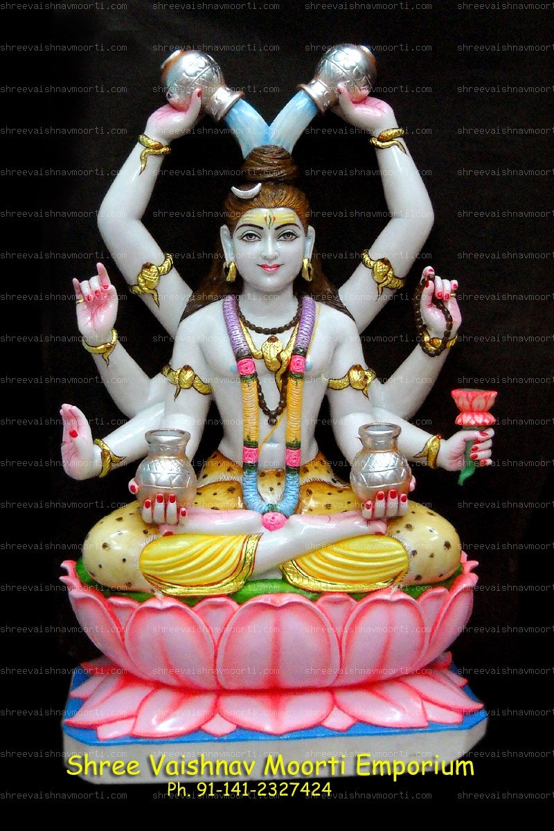 Gori Shankar Marble Moorti