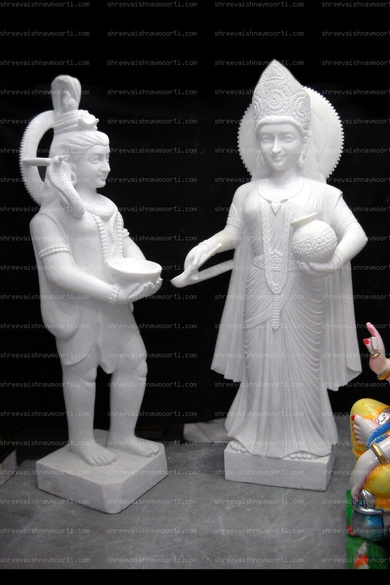 Gori Shankar Marble Moorti