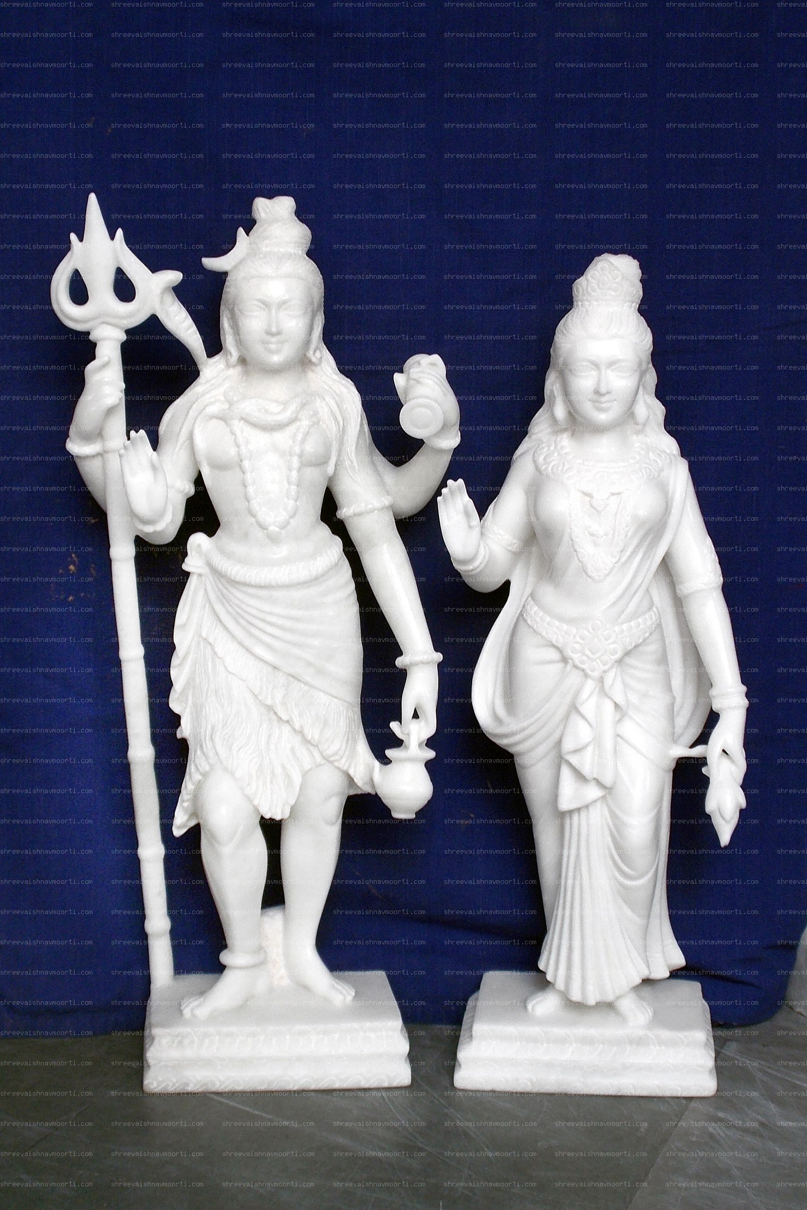 Gori Shankar Marble Moorti