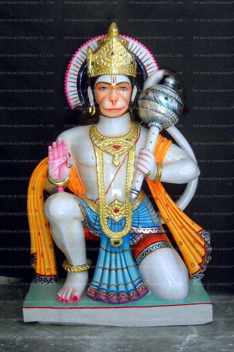 Hanuman Marble Moorti