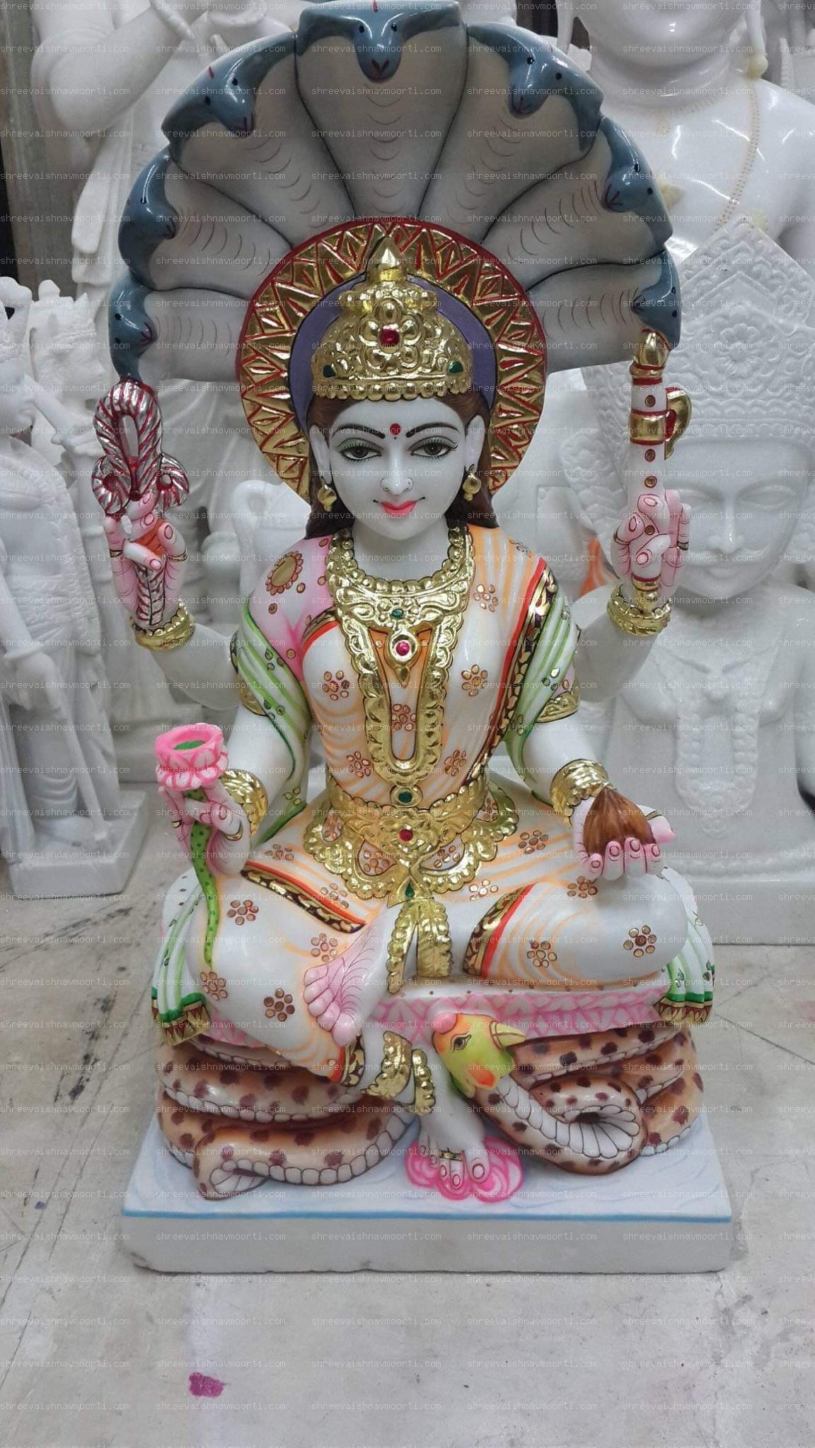 Jain Buddha Marble Moorti