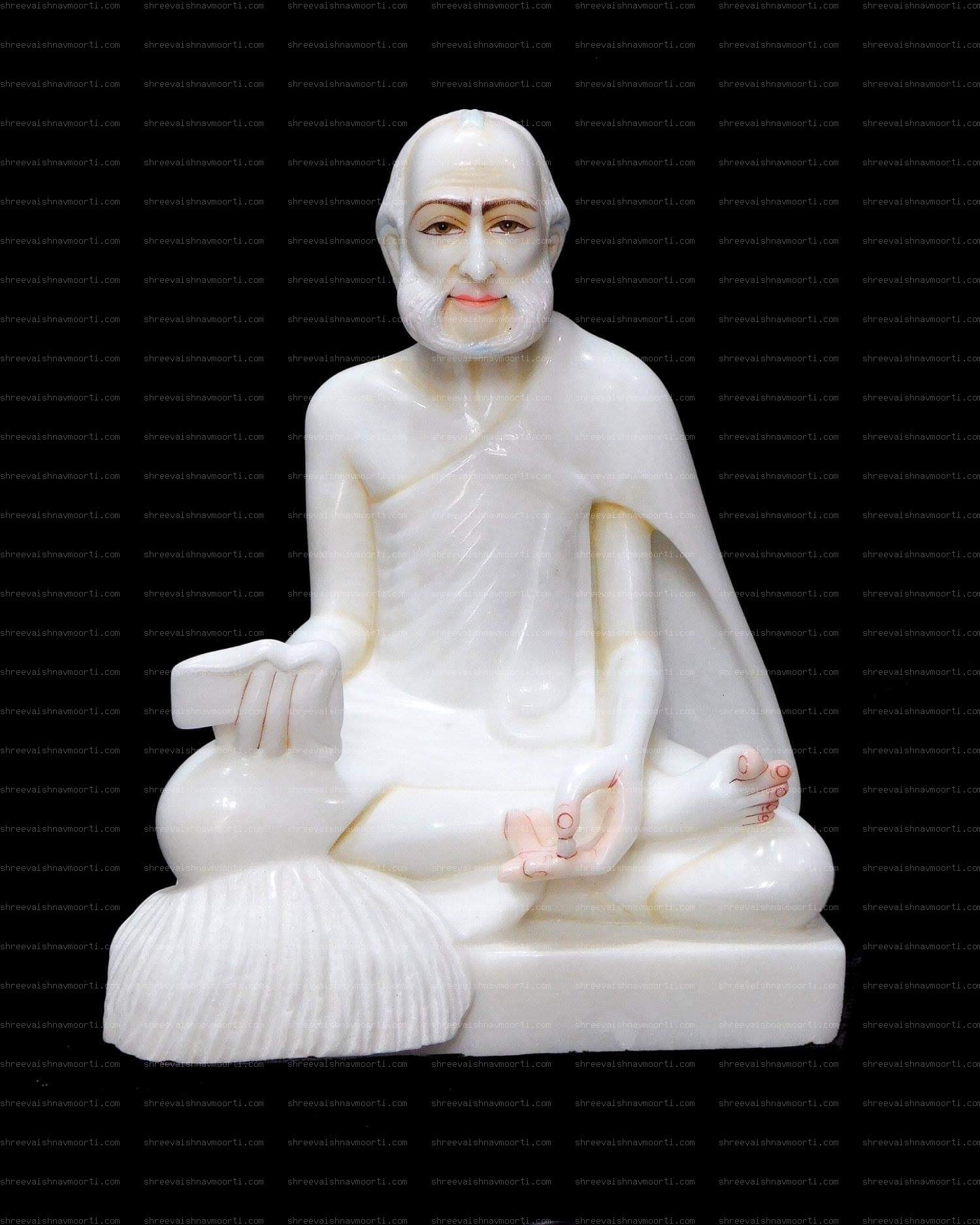 Jain Buddha Marble Moorti