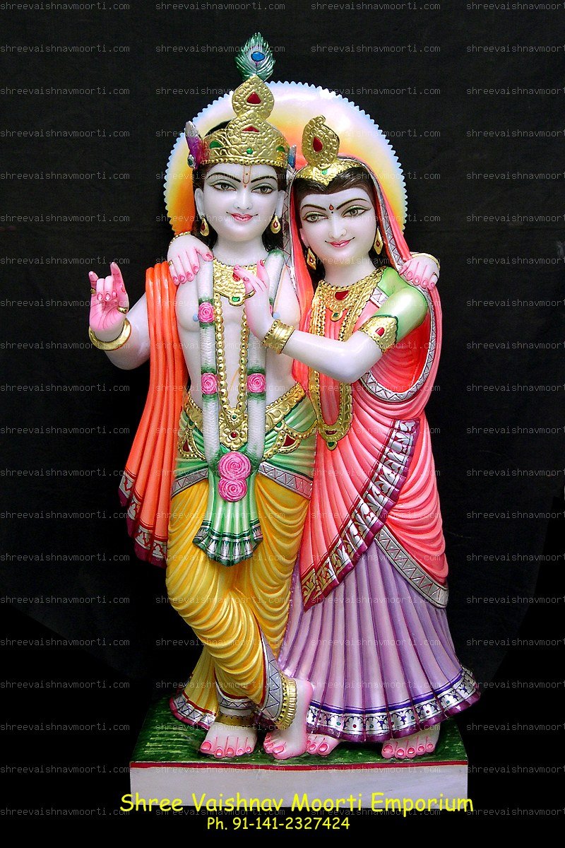 Jugal Jodi Marble Moorti