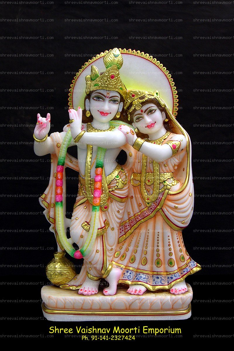 Jugal Jodi Marble Moorti
