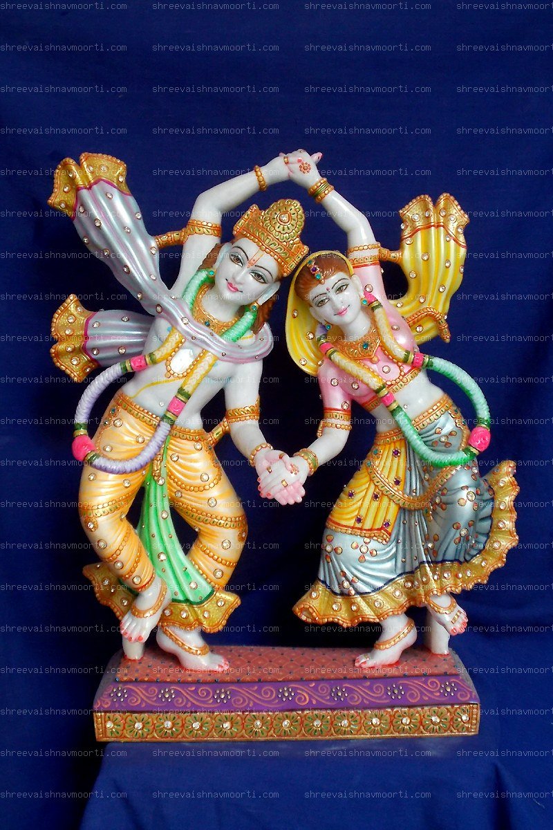 Jugal Jodi Marble Moorti