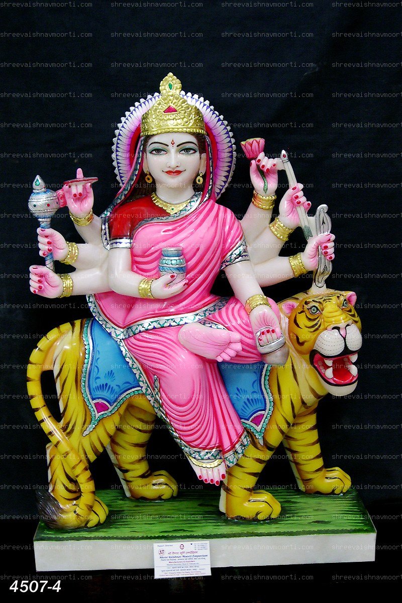 Nav Durga Marble Moorti