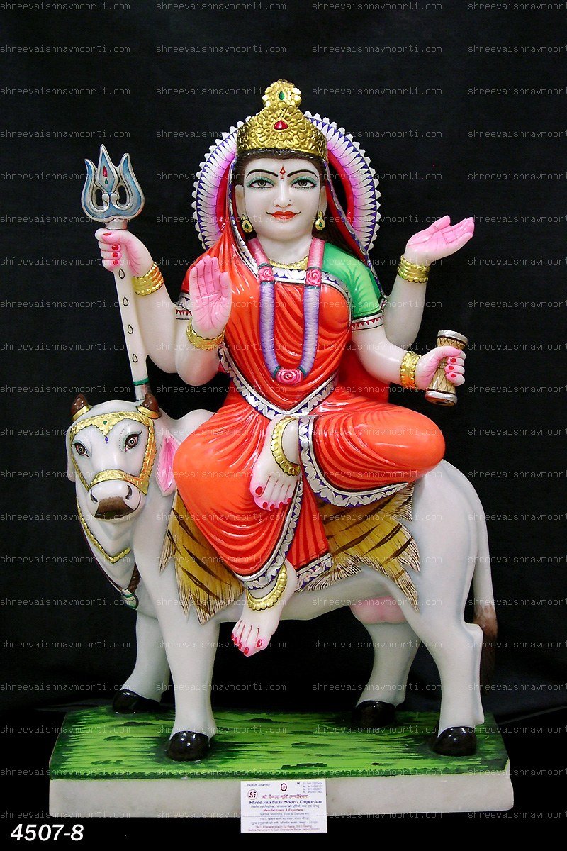Nav Durga Marble Moorti