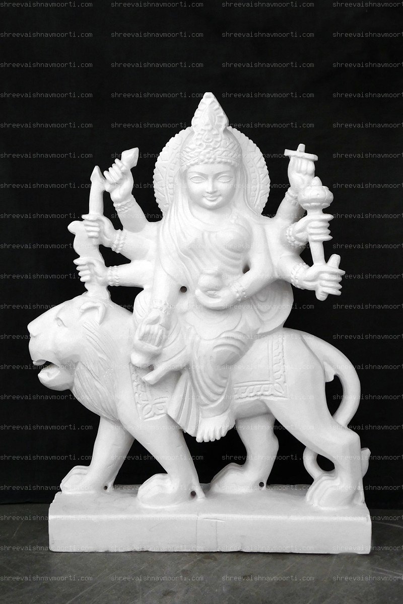 Nav Durga Marble Moorti