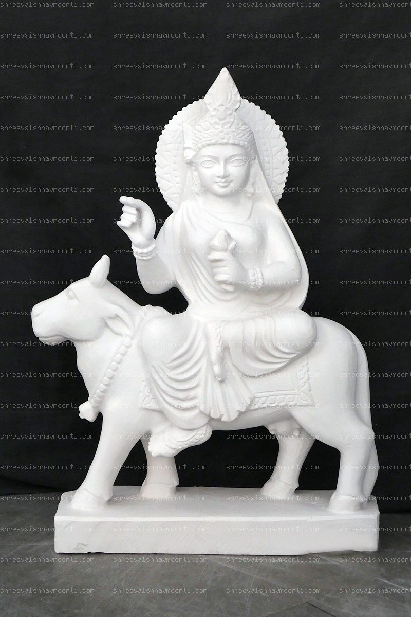 Nav Durga Marble Moorti