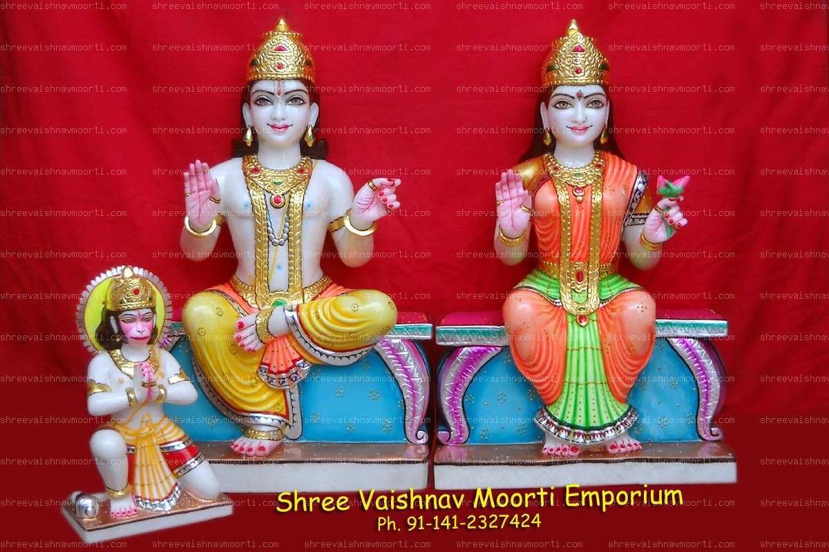 Ram Darbar Marble Moorti