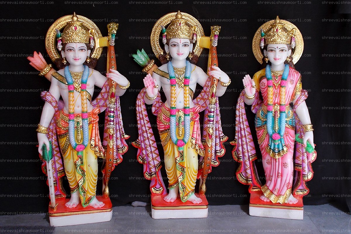 Ram Darbar Marble Moorti