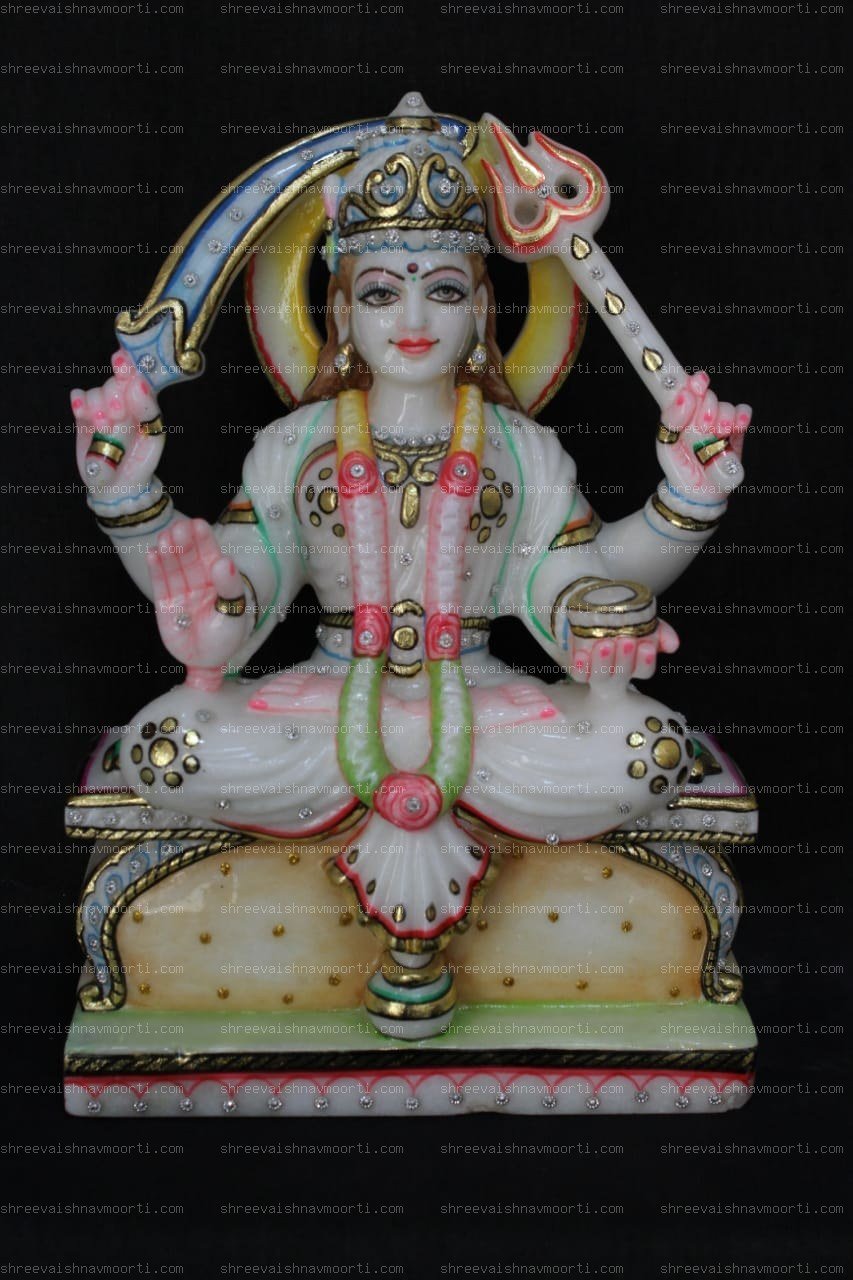Santoshi Marble Moorti