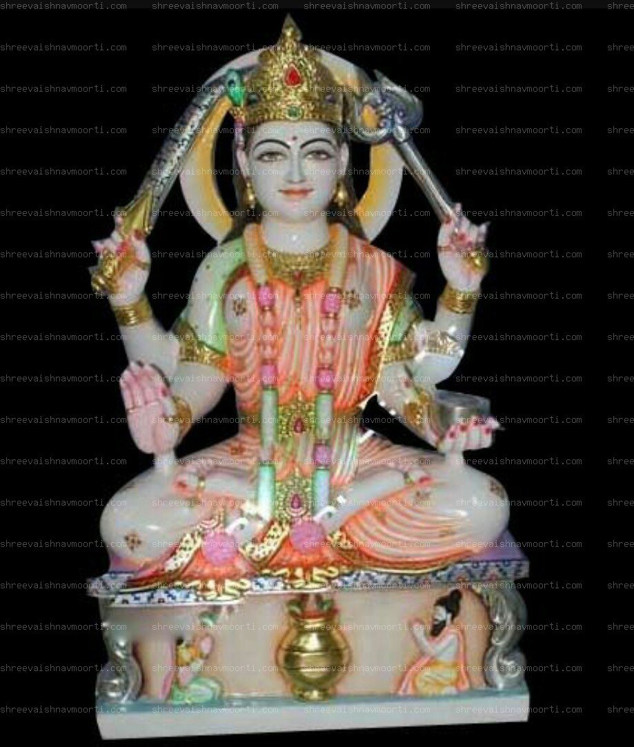Santoshi Marble Moorti