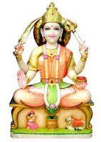Santoshi Marble Moorti