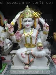 Santoshi Marble Moorti