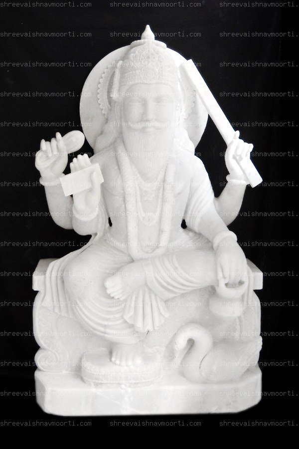Vishvkarma Marble Moorti