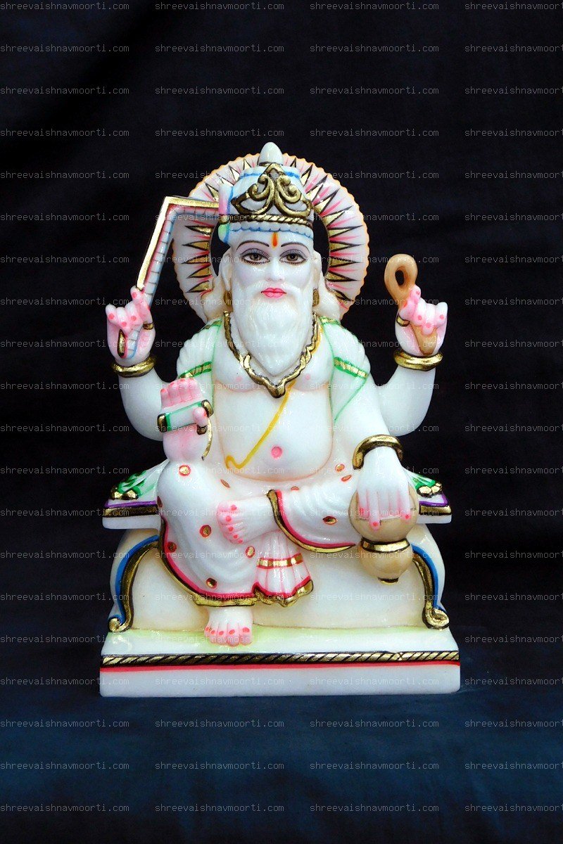 Vishvkarma Marble Moorti