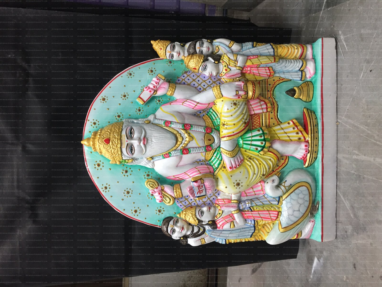 Vishvkarma Marble Moorti
