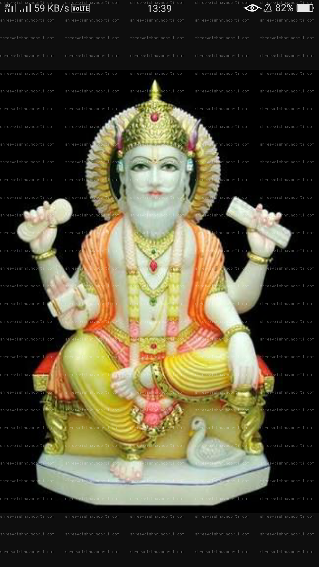 Vishvkarma Marble Moorti
